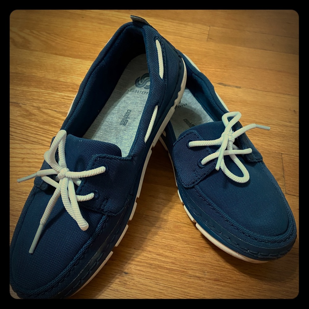 Cloudstepper Lace-up Cushion Soft Slip-on Shoes